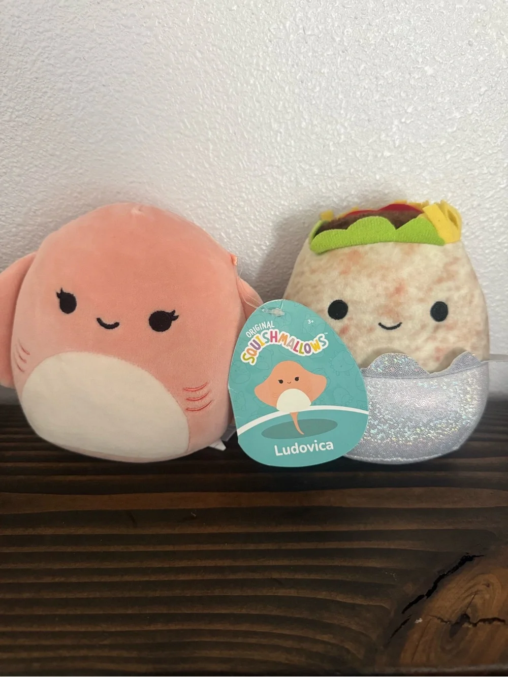 Squishmallow Bundle - Burrito and Stingray